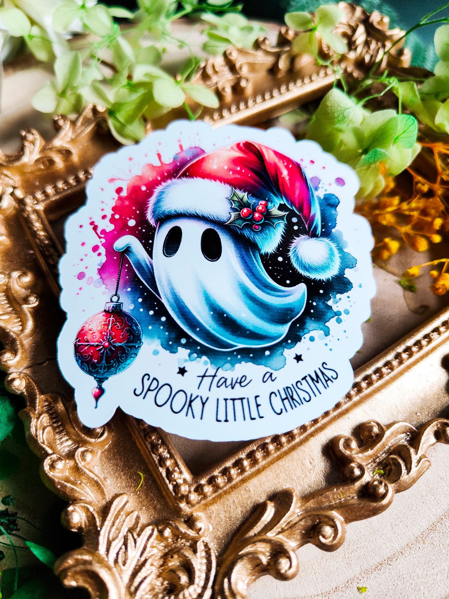 Glossy Stickers "Spooky Christmas"