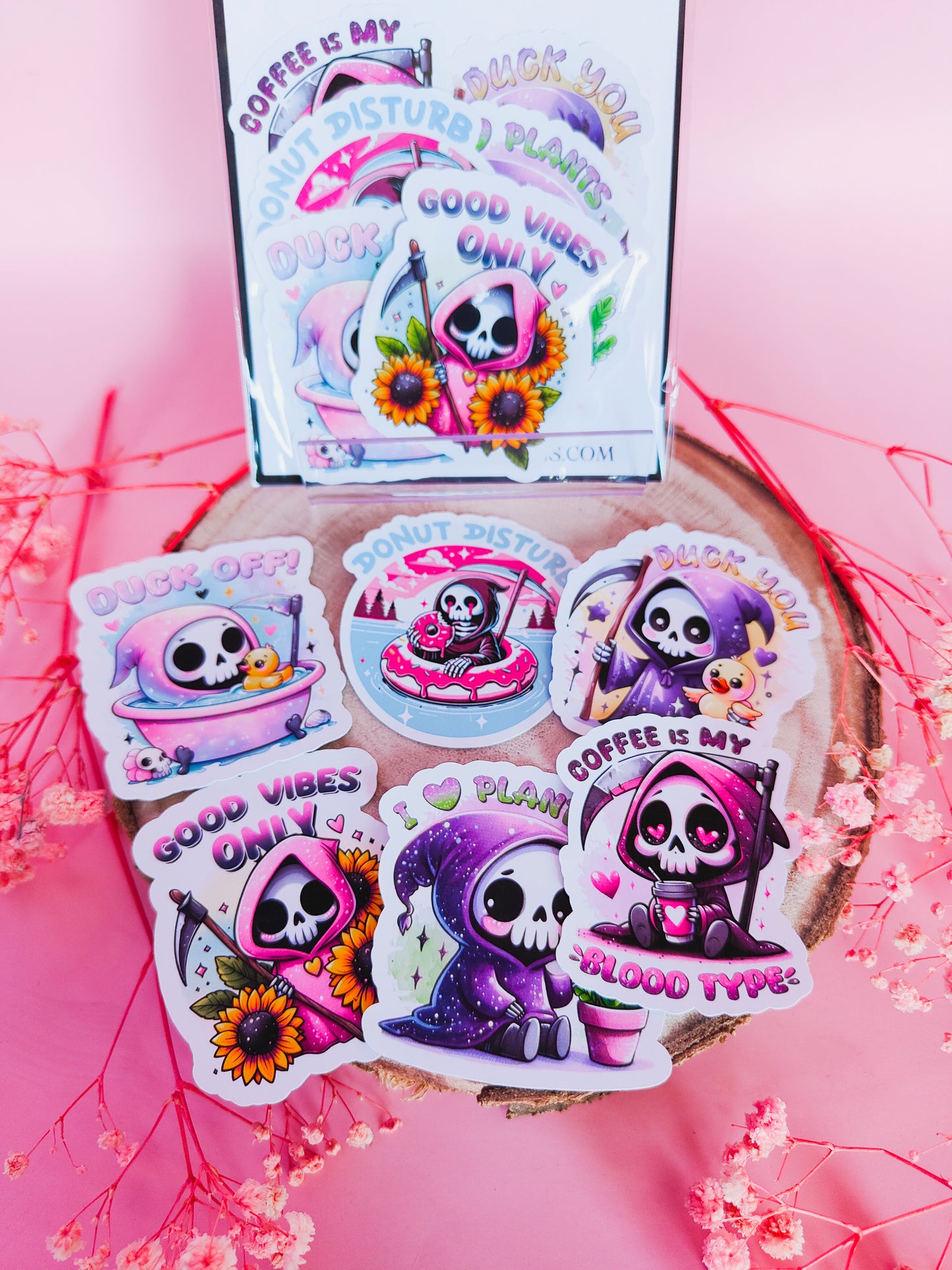 Stickers Pack Autocollants "Faucheuse V2"