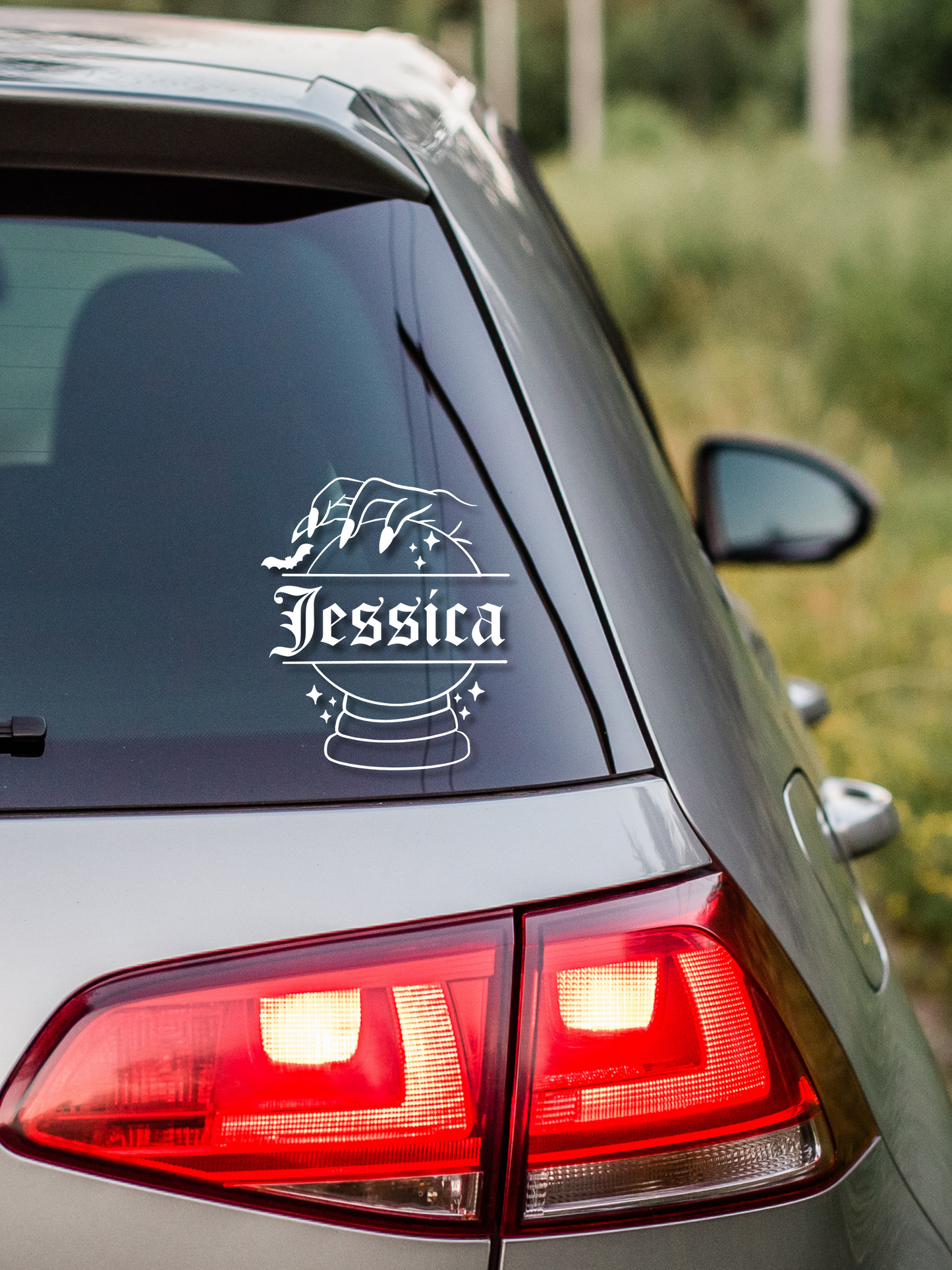 Custom Vinyl Car Stickers "Crystal Ball"