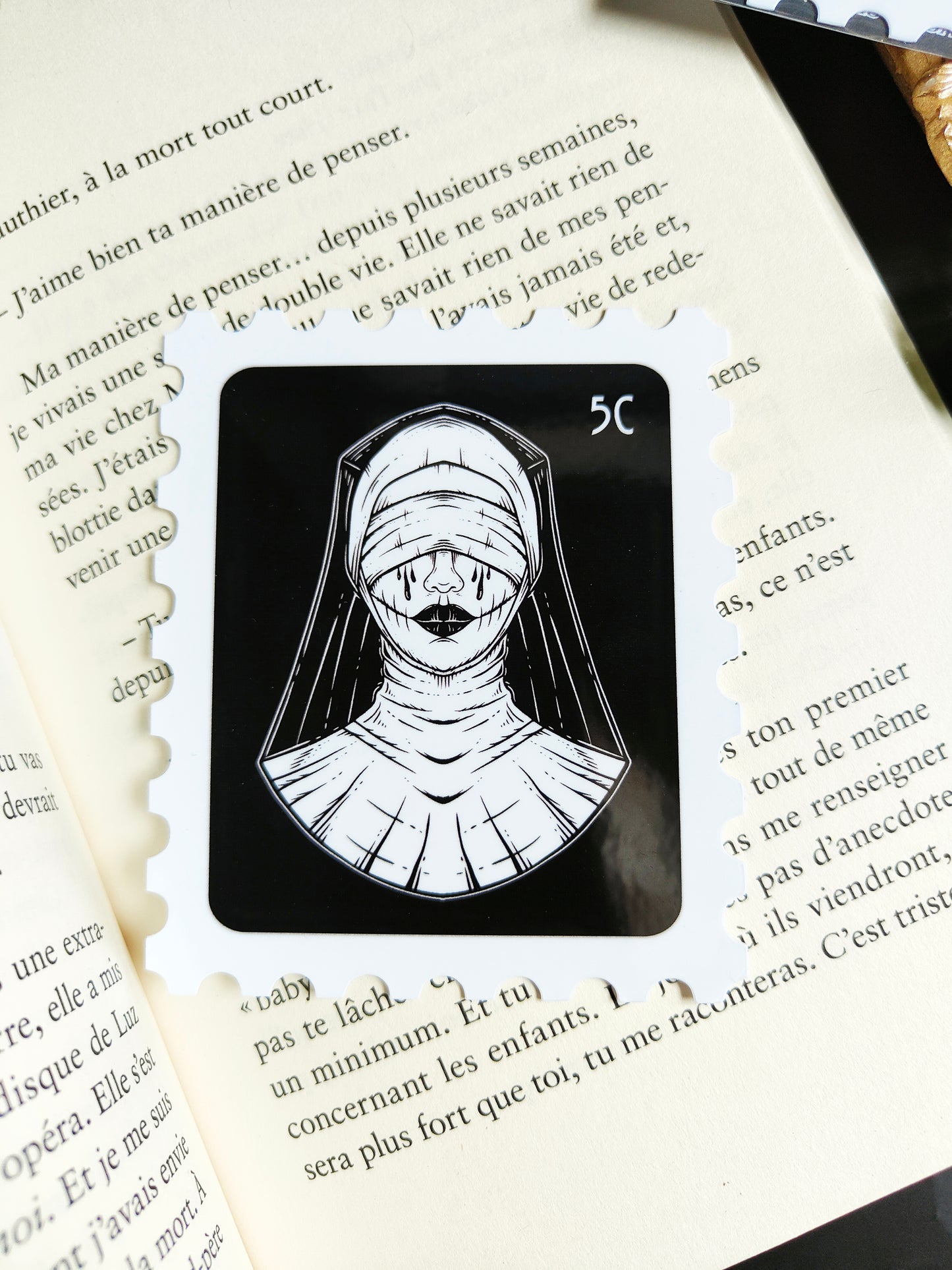 Bookmark - “Nun” Stamp Edition