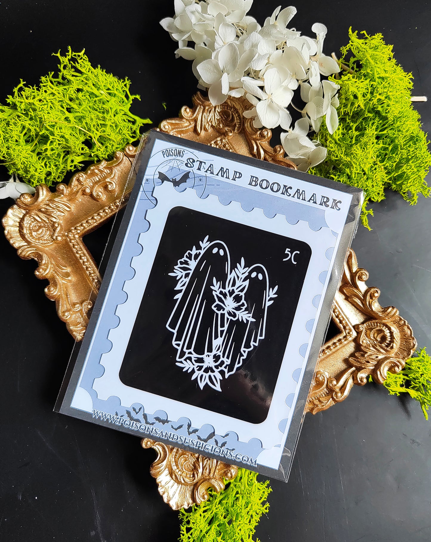 Bookmark - “Ghosts” Stamp Edition