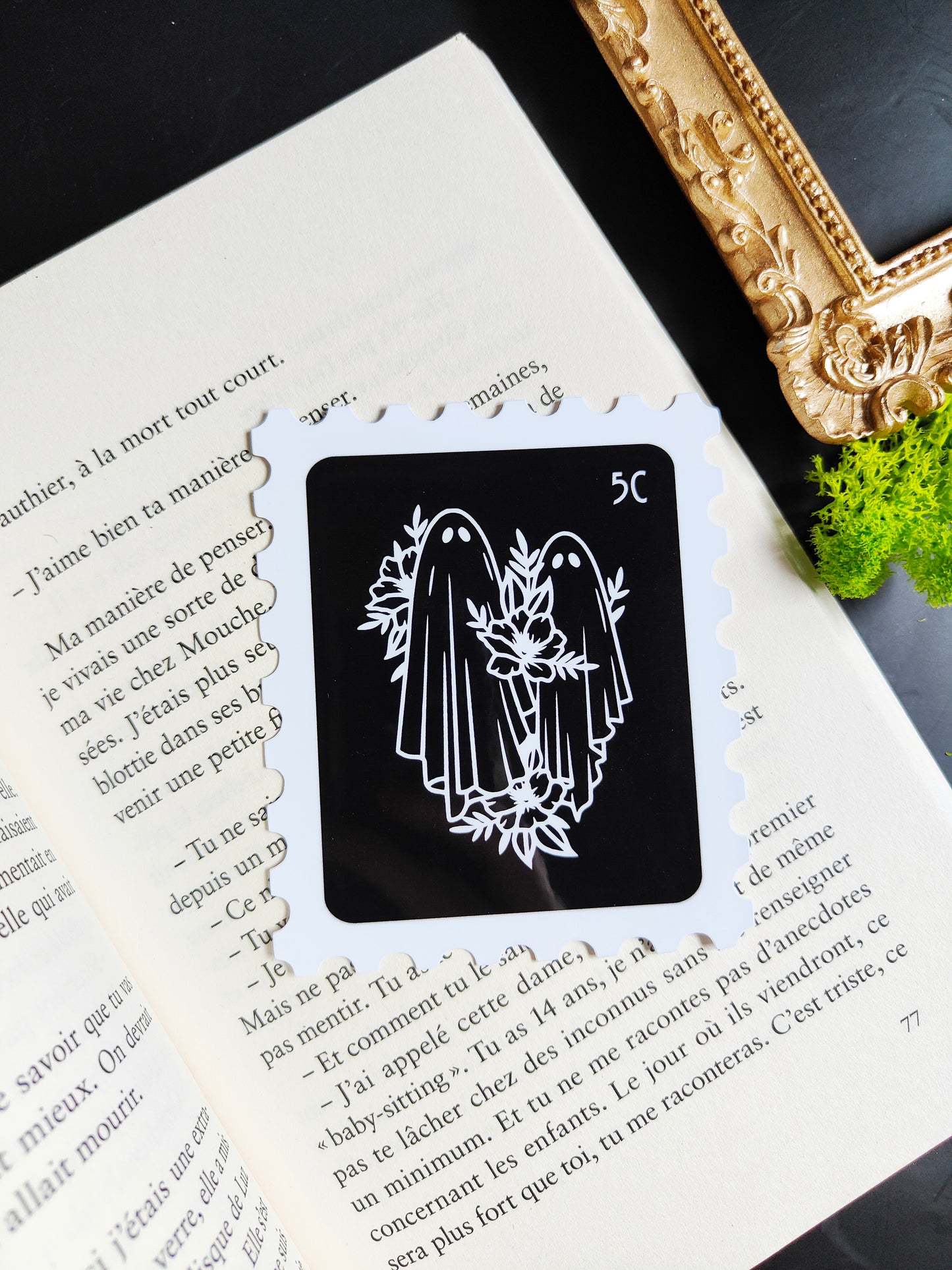 Bookmark - “Ghosts” Stamp Edition