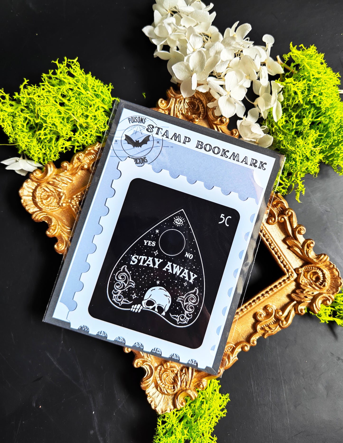 Bookmark - Stamp Edition "Ouija - Stay Away"