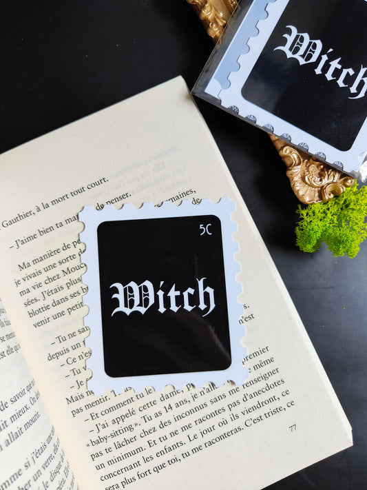 Marque-Page - Edition Timbre "Witch"