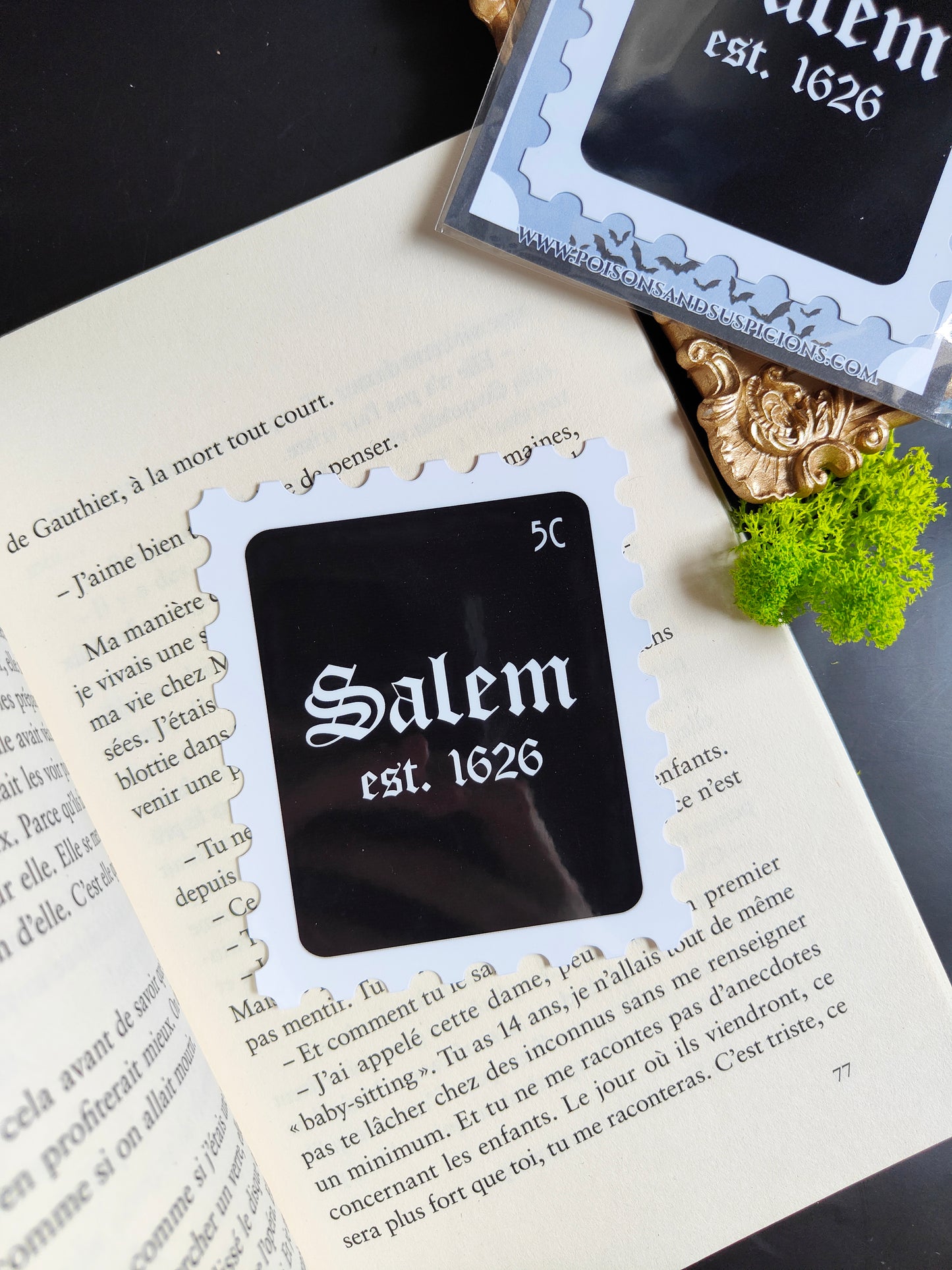 Marque-Page - Edition Timbre "Salem"