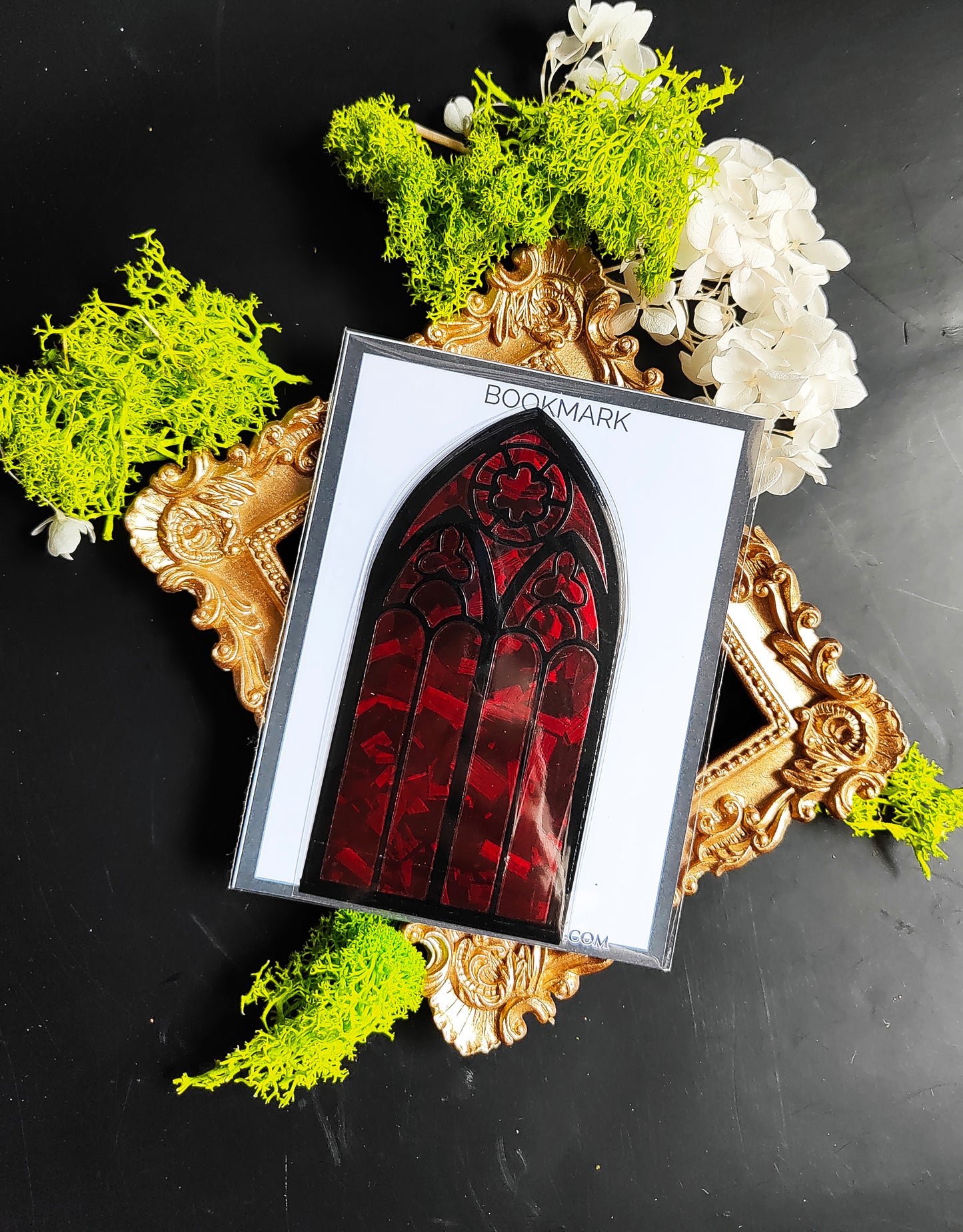 Gothic Bookmark "Arch Window"