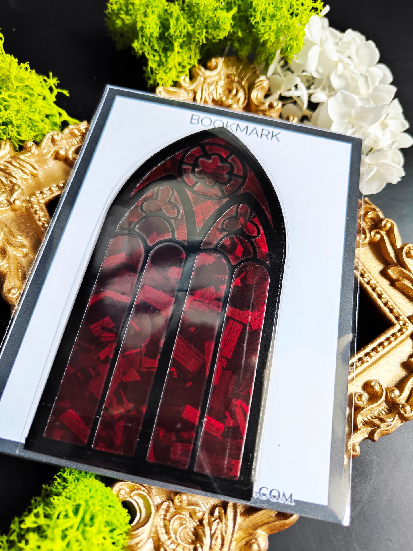 Gothic Bookmark "Arch Window"