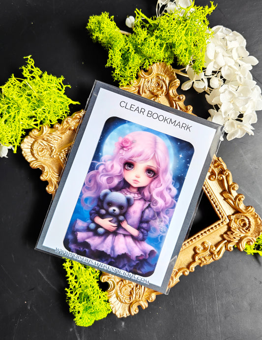 Transparent Bookmark "Creepy Girl"