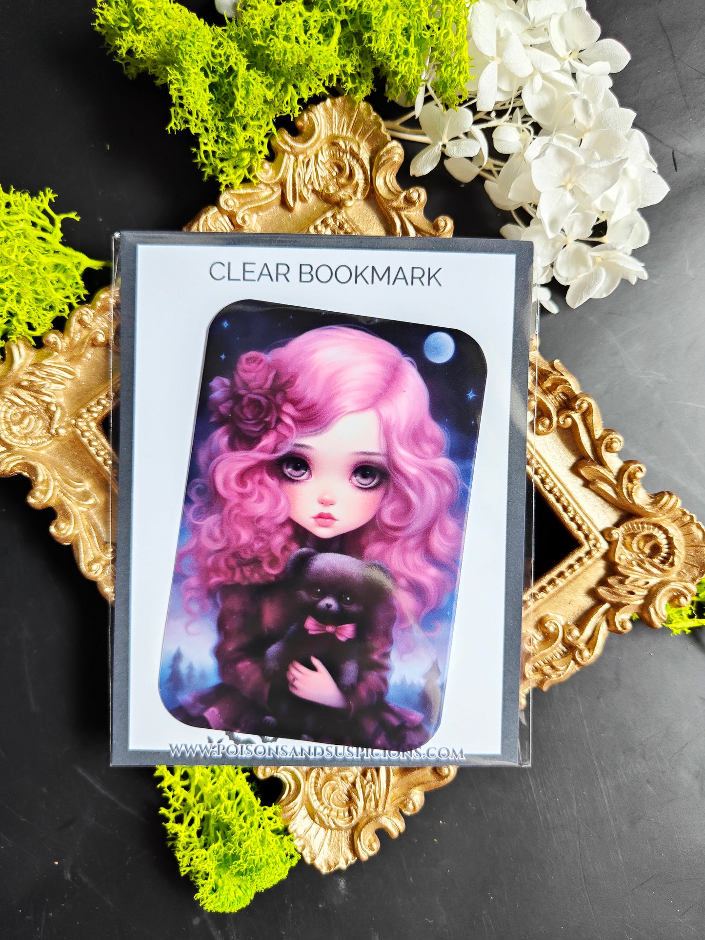 Transparent Bookmark "Creepy Girl"