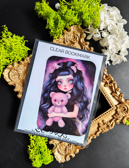 Transparent Bookmark "Creepy Girl"