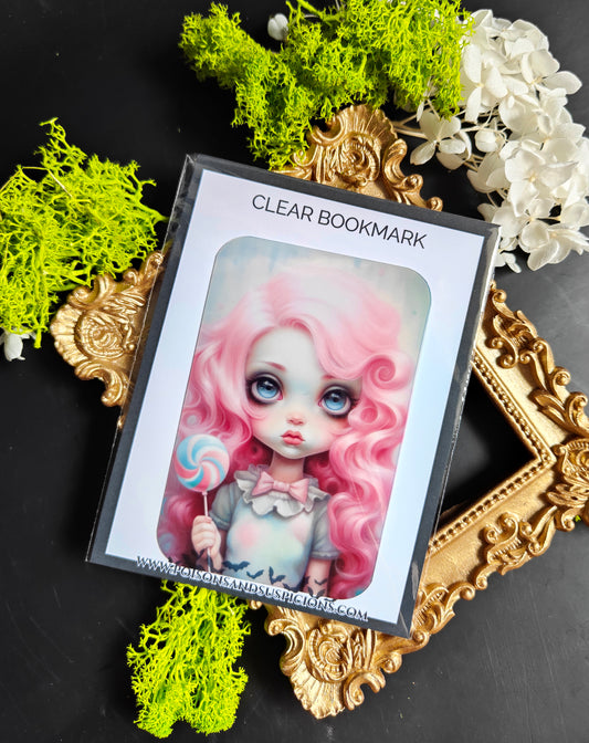 Transparent Bookmark "Creepy Girl"