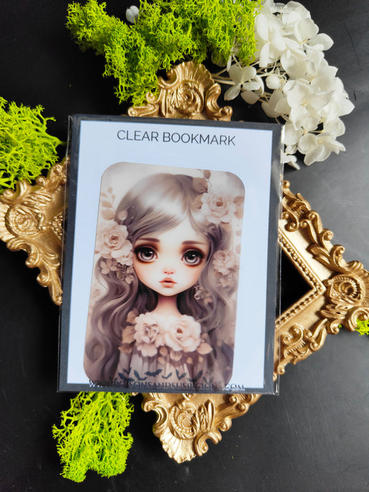 Transparent Bookmark "Creepy Girl"