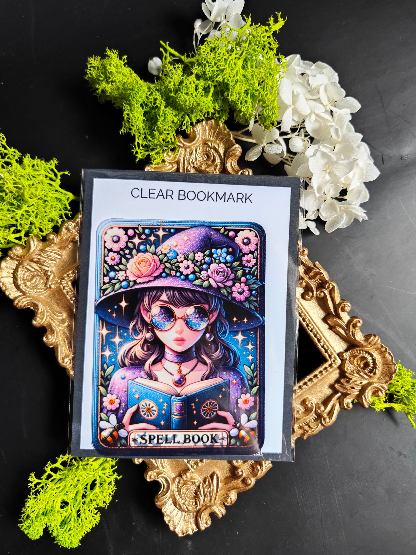 Transparent Bookmark "Witch"