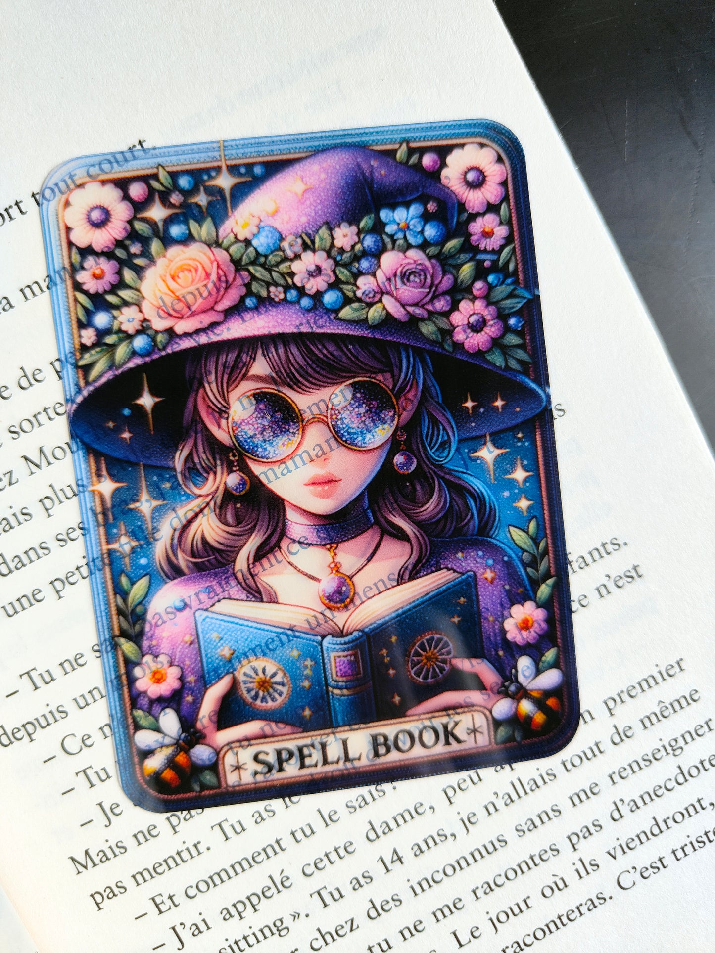 Transparent Bookmark "Witch"