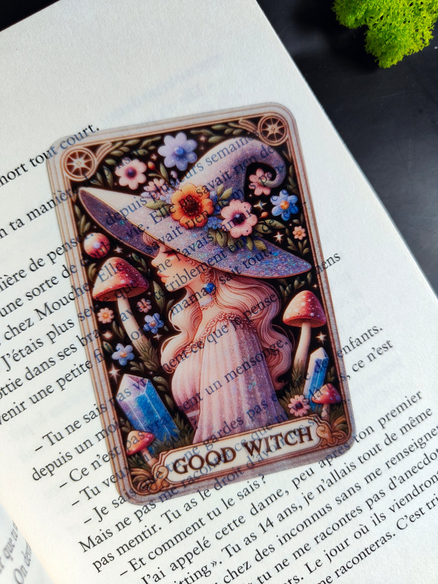 Transparent Bookmark "Witch"