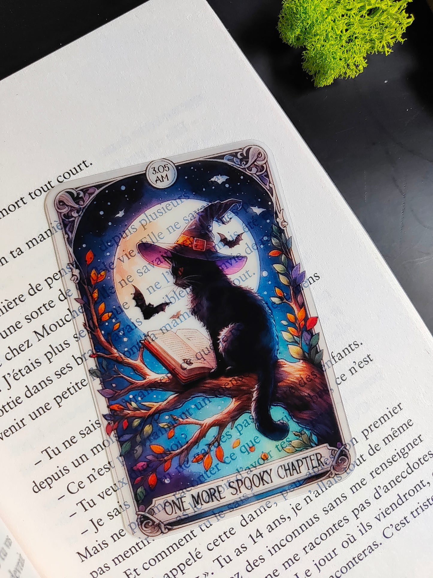 Transparent Bookmark "Spooky Chapter"