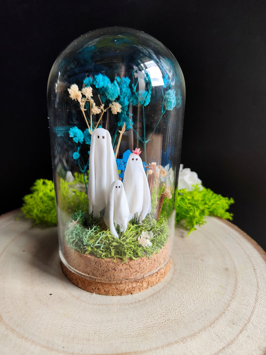 Adopt a Ghost - Medium Dome - Blue