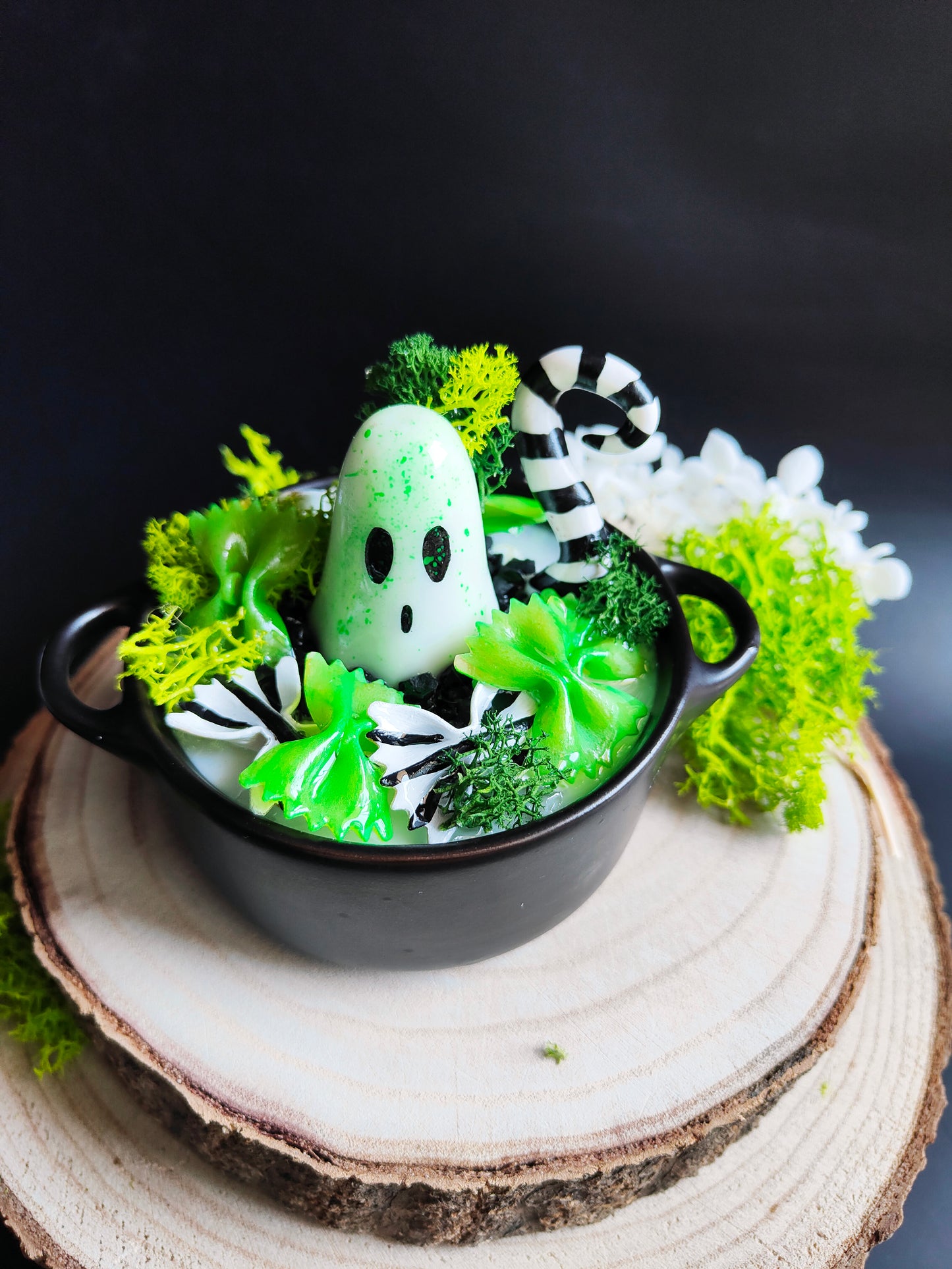 Ghost in his Vintage Casserole - Beetlejuice Pasta Edition