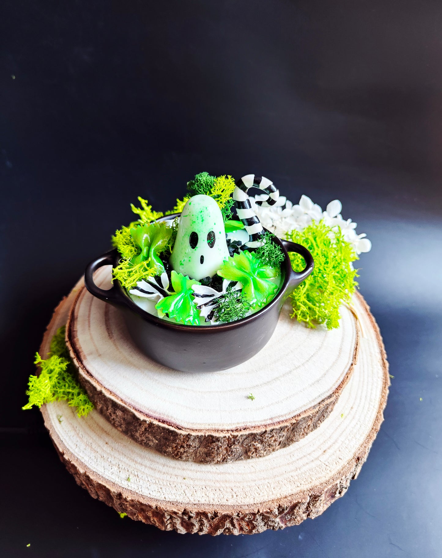 Ghost in his Vintage Casserole - Beetlejuice Pasta Edition