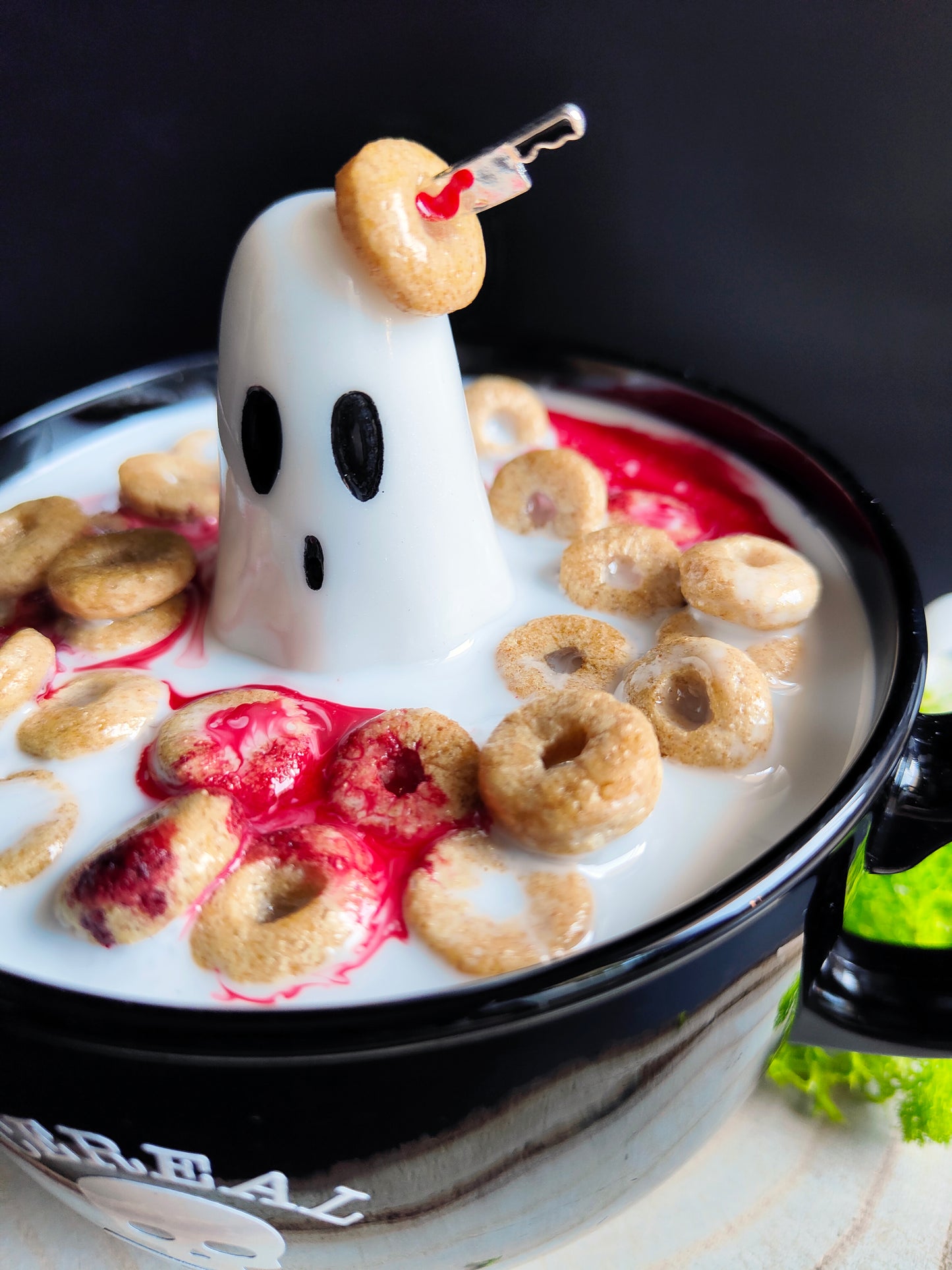 Ghost in his Vintage bowl - Cereal Killer Edition