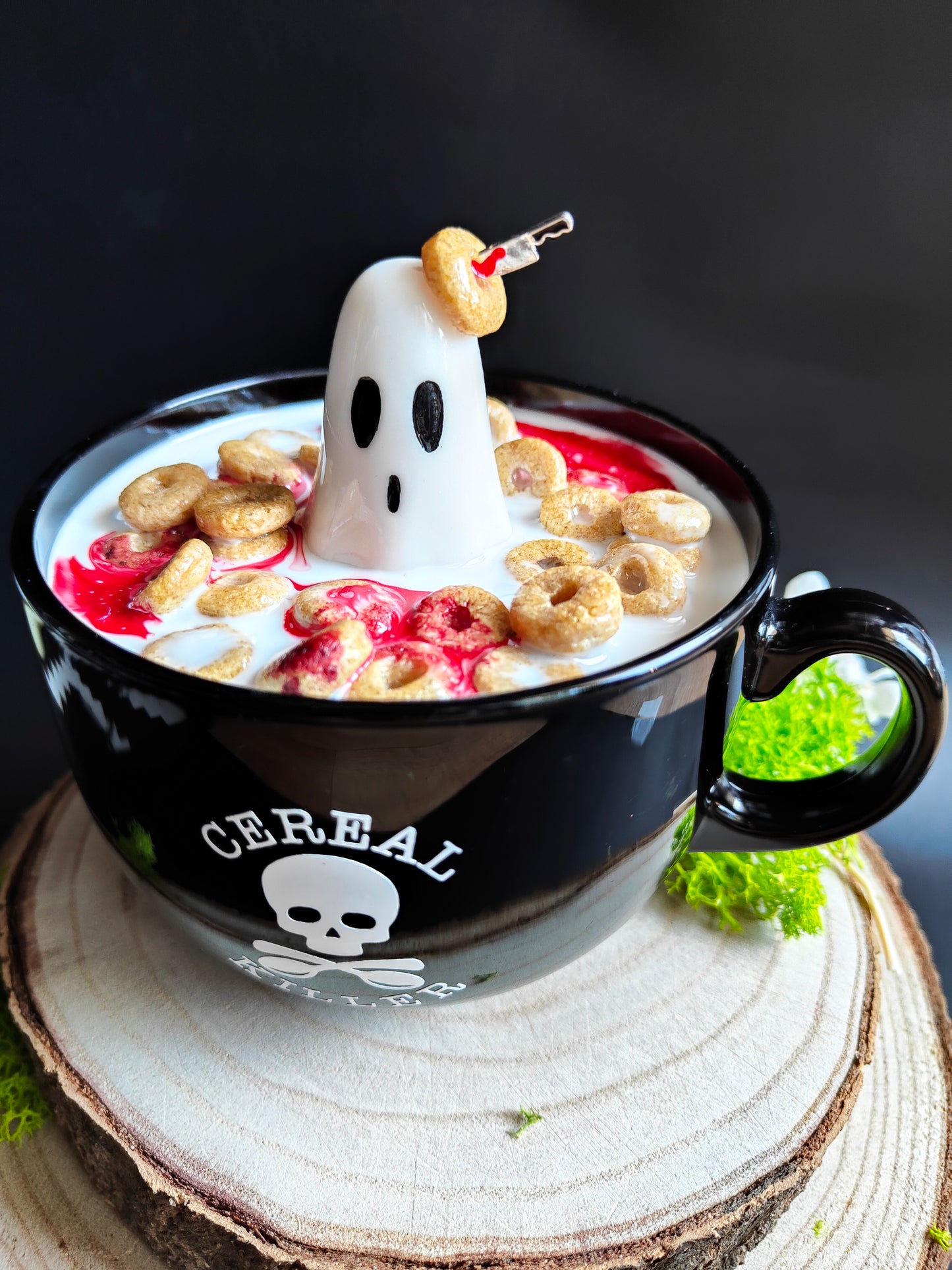 Ghost in his Vintage bowl - Cereal Killer Edition