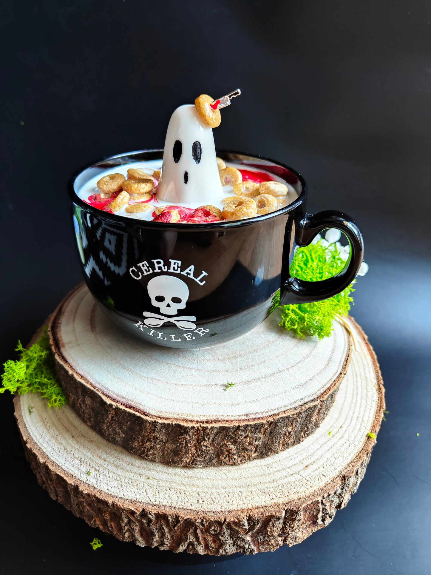 Ghost in his Vintage bowl - Cereal Killer Edition