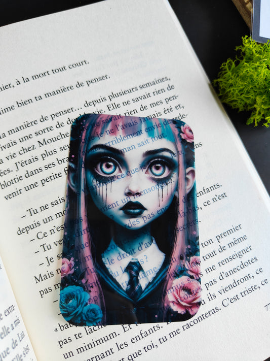 Transparent Bookmark "Spooky Girl"