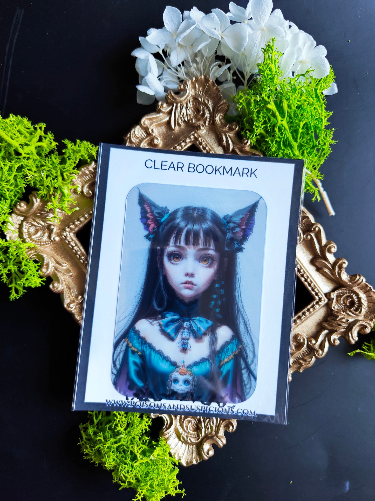 Transparent Bookmark "Spooky Girl"