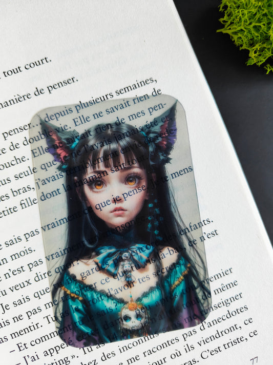 Transparent Bookmark "Spooky Girl"