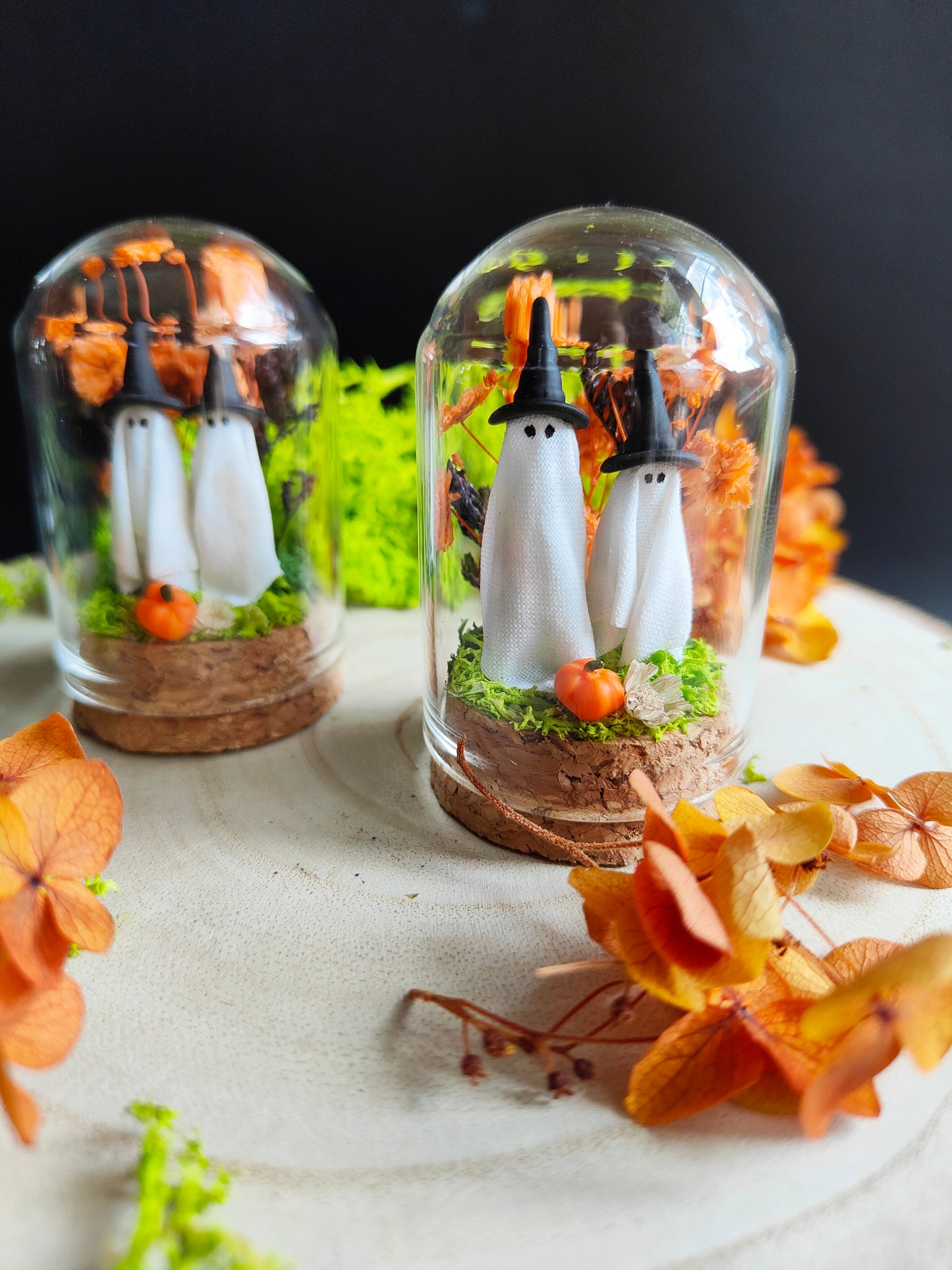 Adopte un Fantôme - Mini Cloche en Verre - Halloween