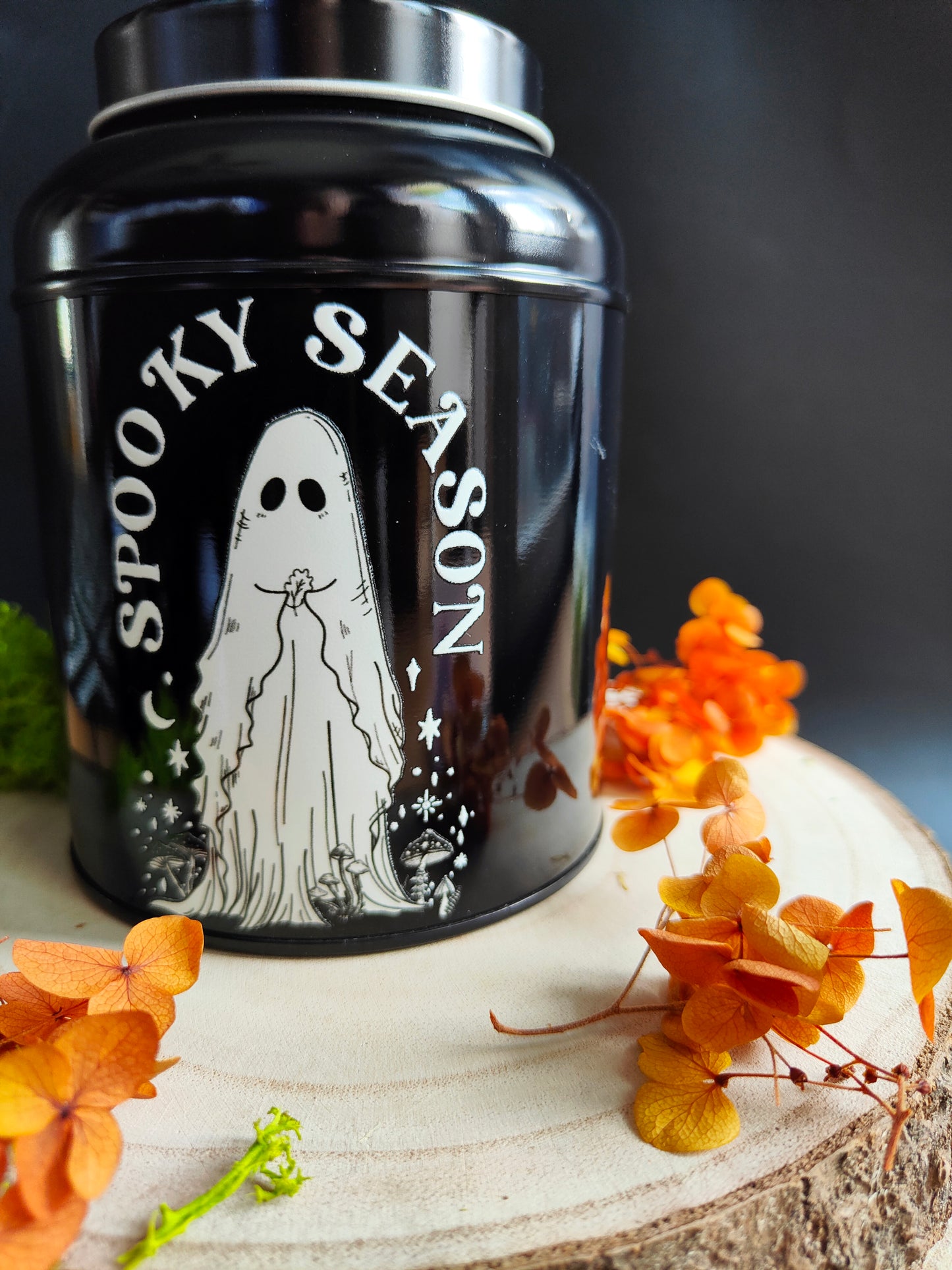 Boîte en métal "Spooky Season"