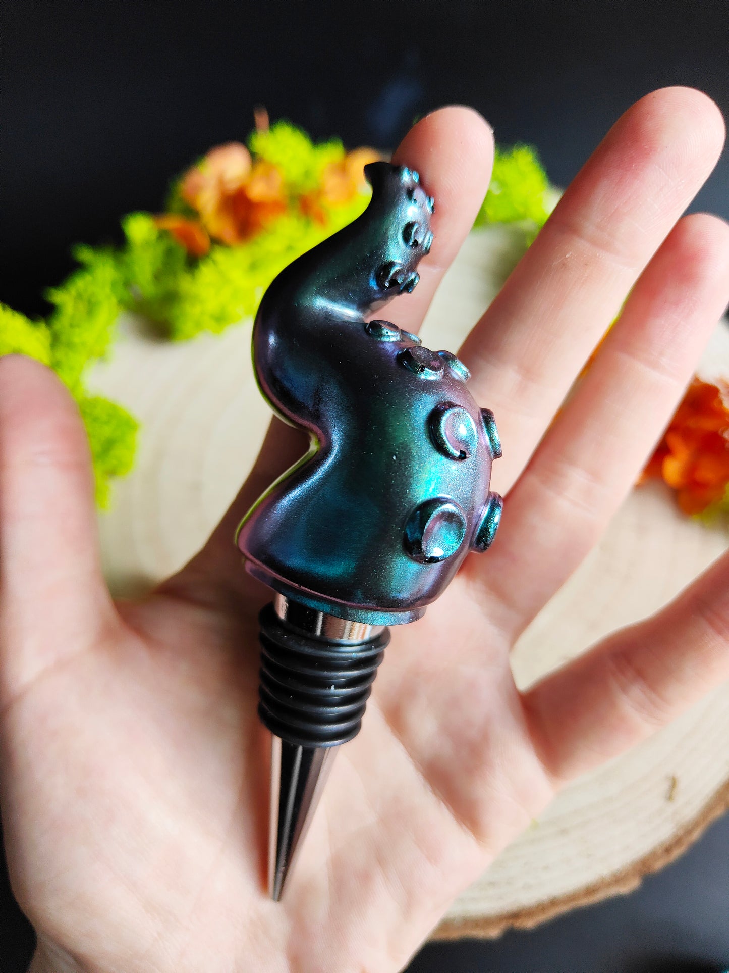 Bottle Stopper - Tentacles (Multiple Colors)