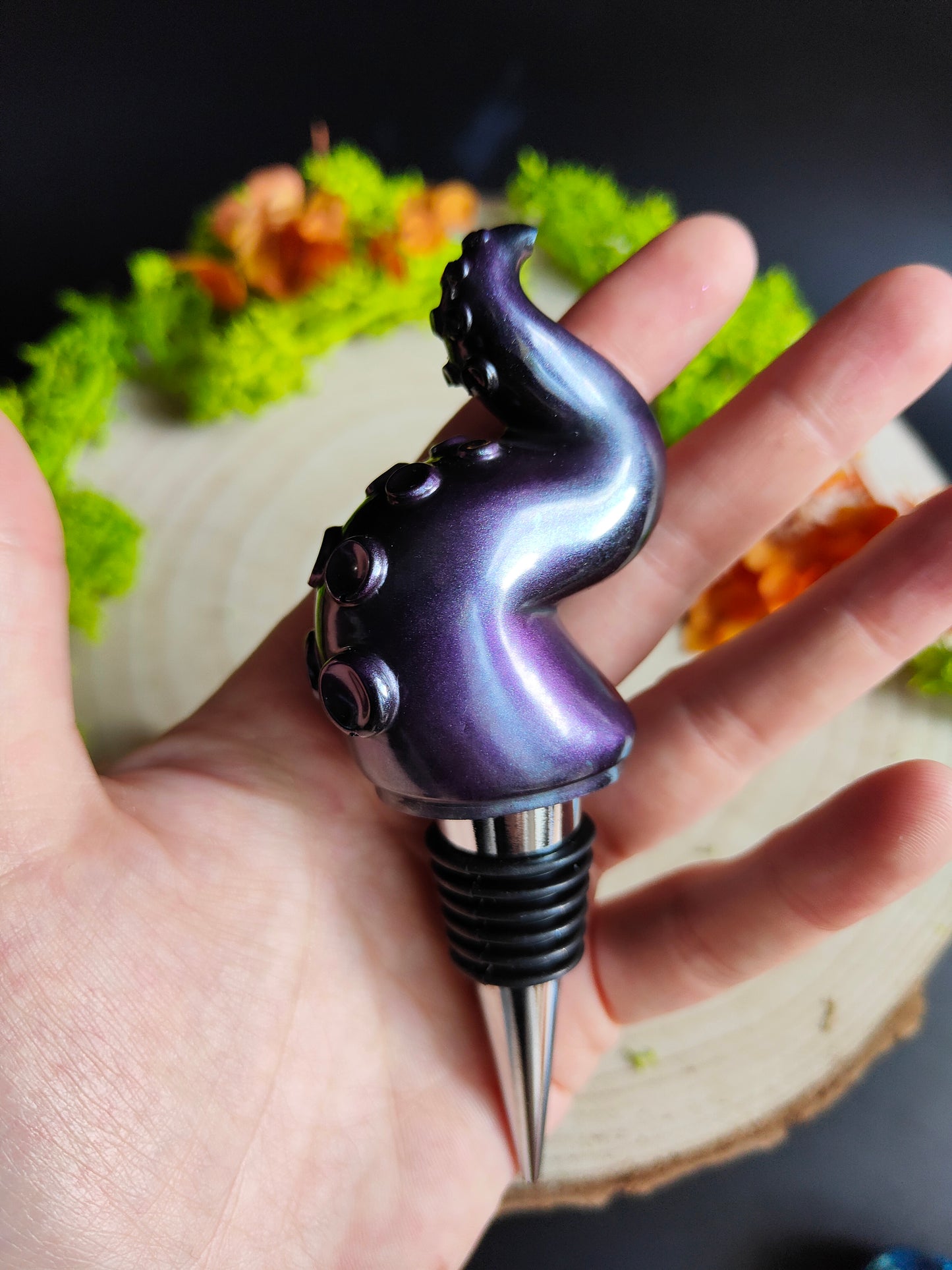 Bottle Stopper - Tentacles (Multiple Colors)