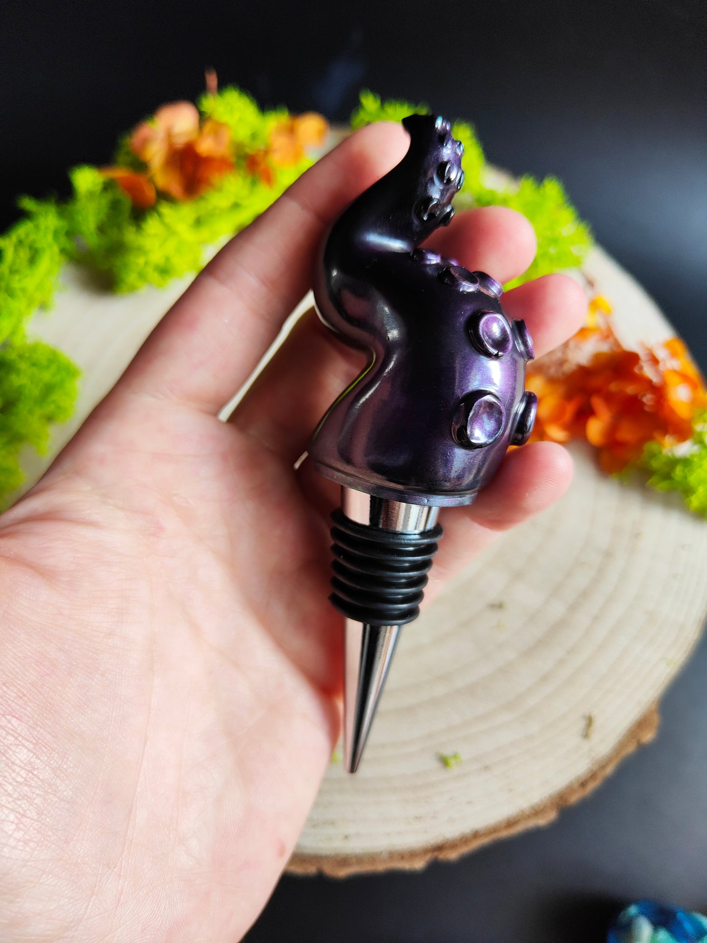 Bottle Stopper - Tentacles (Multiple Colors)