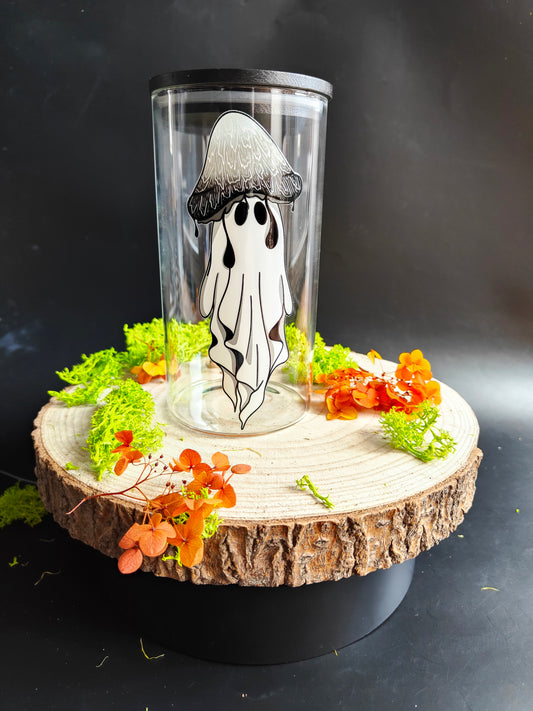 “Ghost Bat” Glass Storage Jar