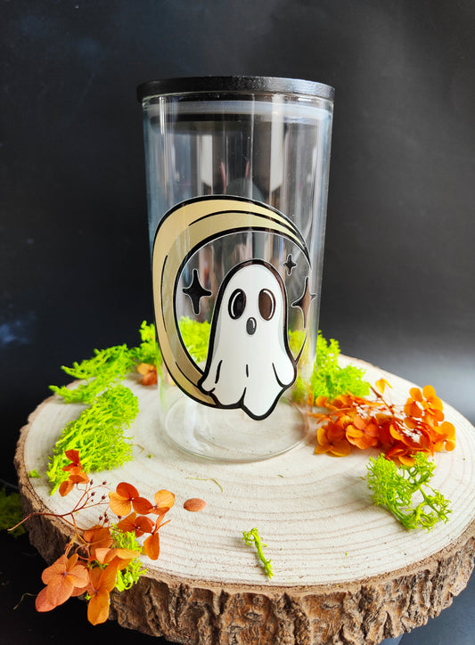 “Ghost Bat” Glass Storage Jar