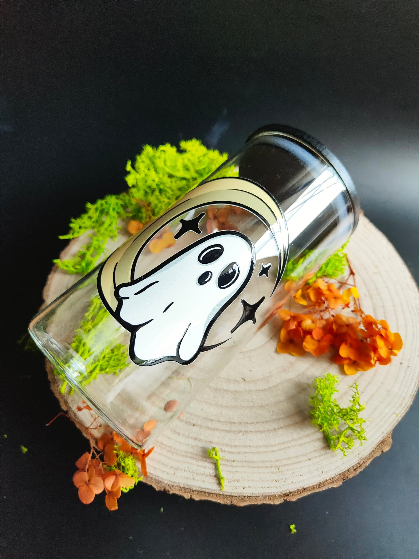 “Ghost Bat” Glass Storage Jar