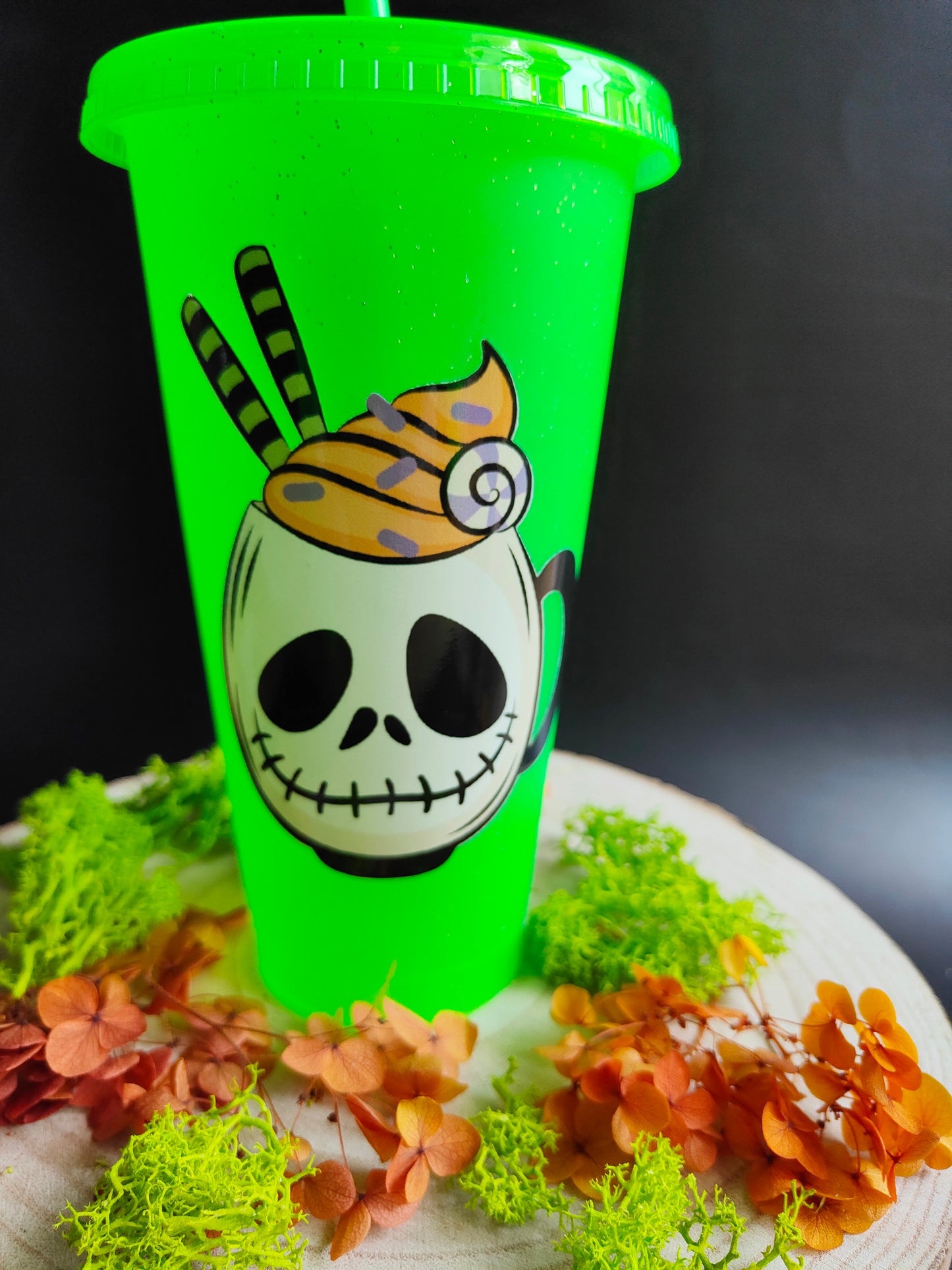 Gobelet Vert Neon - Tasse Halloween