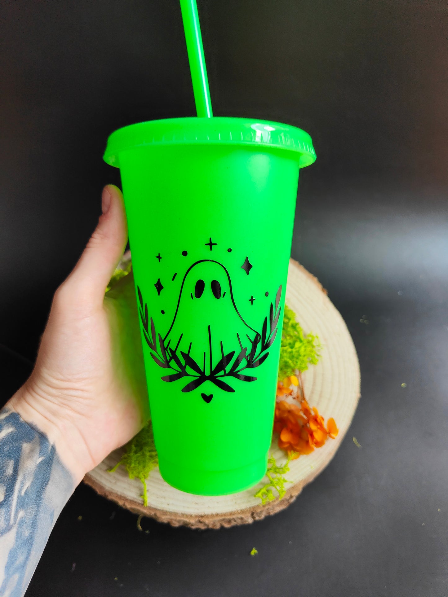 Neon Green Cup - Ghost