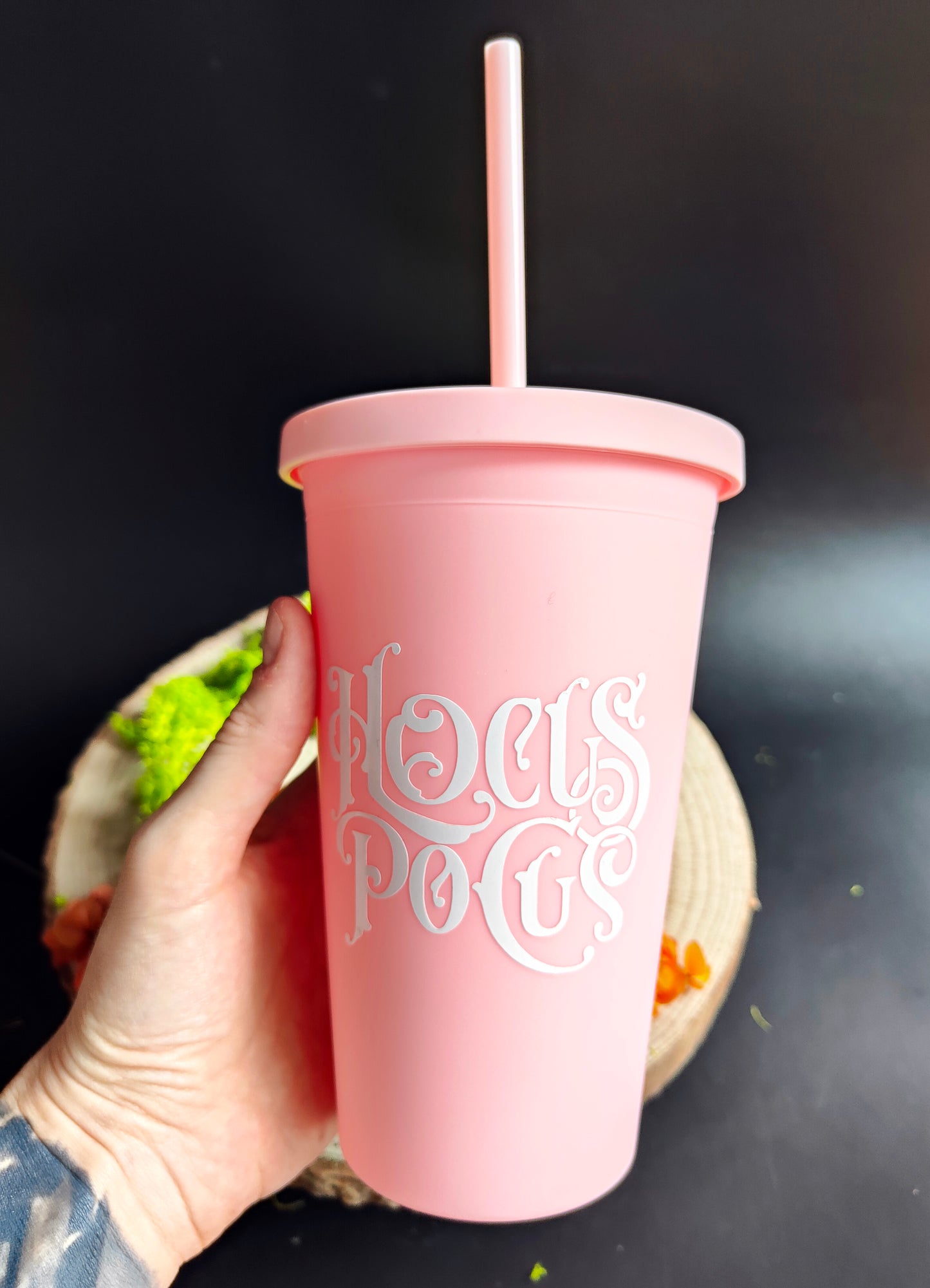 Light Pink Tumbler - Hocus Pocus