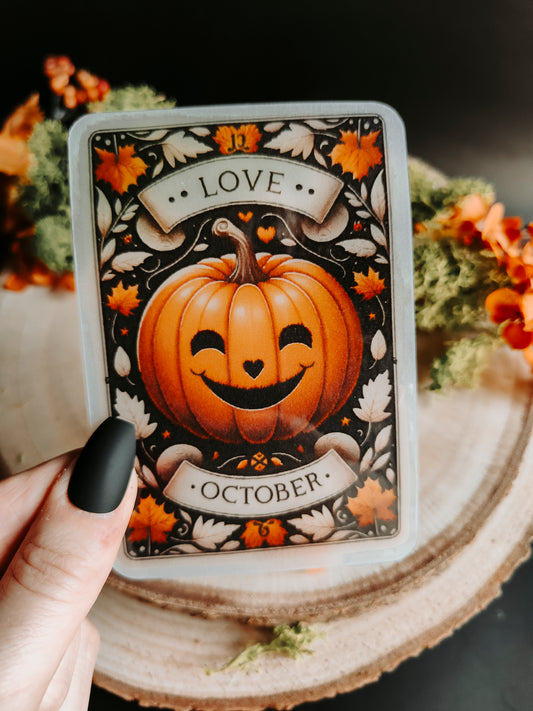 Translucent Bookmark "Pumpkin"