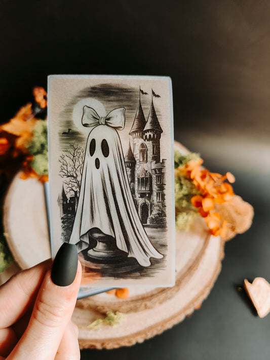 "Ghost Castle" Translucent Bookmark