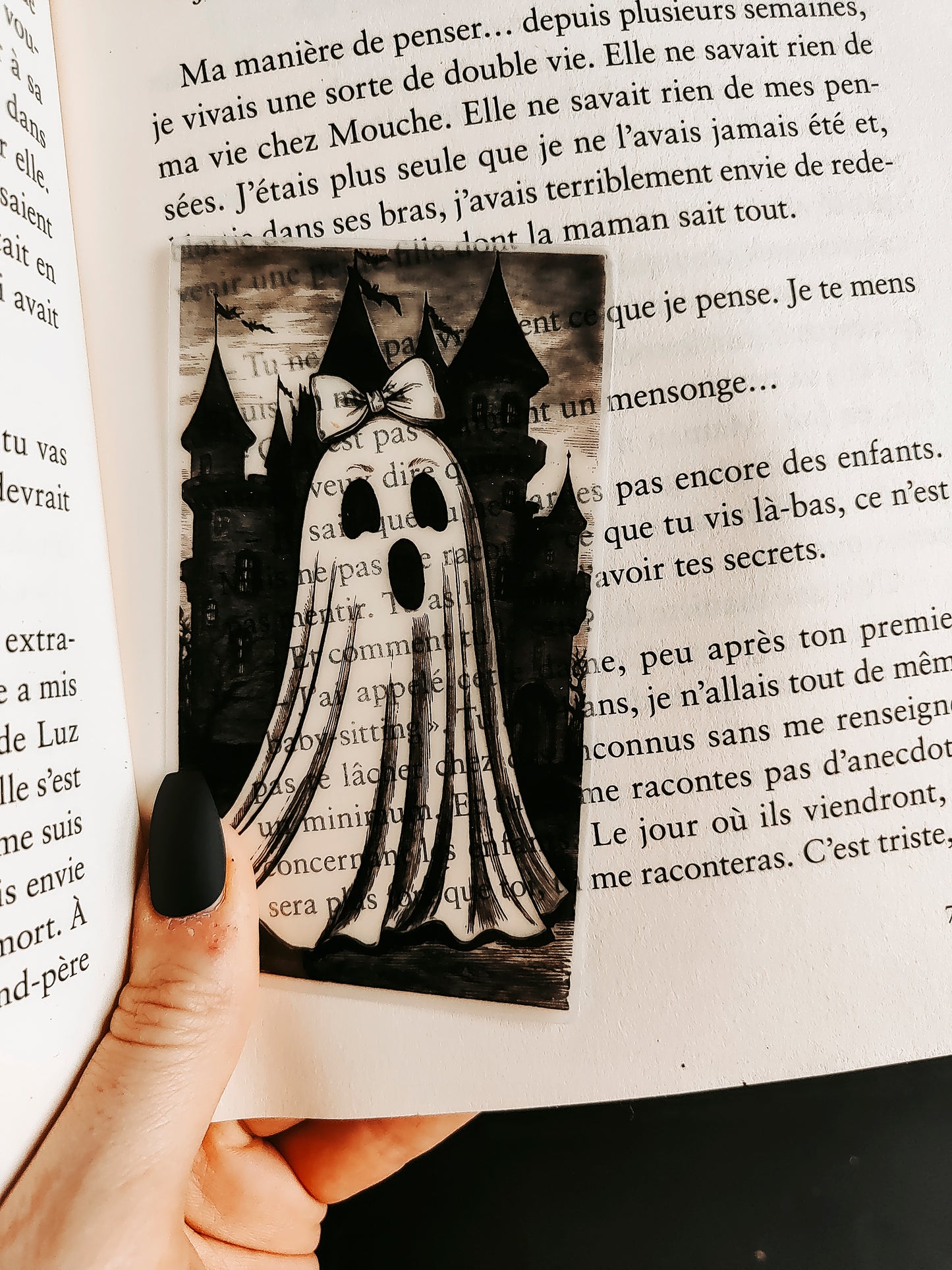 "Ghost Castle 2" Translucent Bookmark