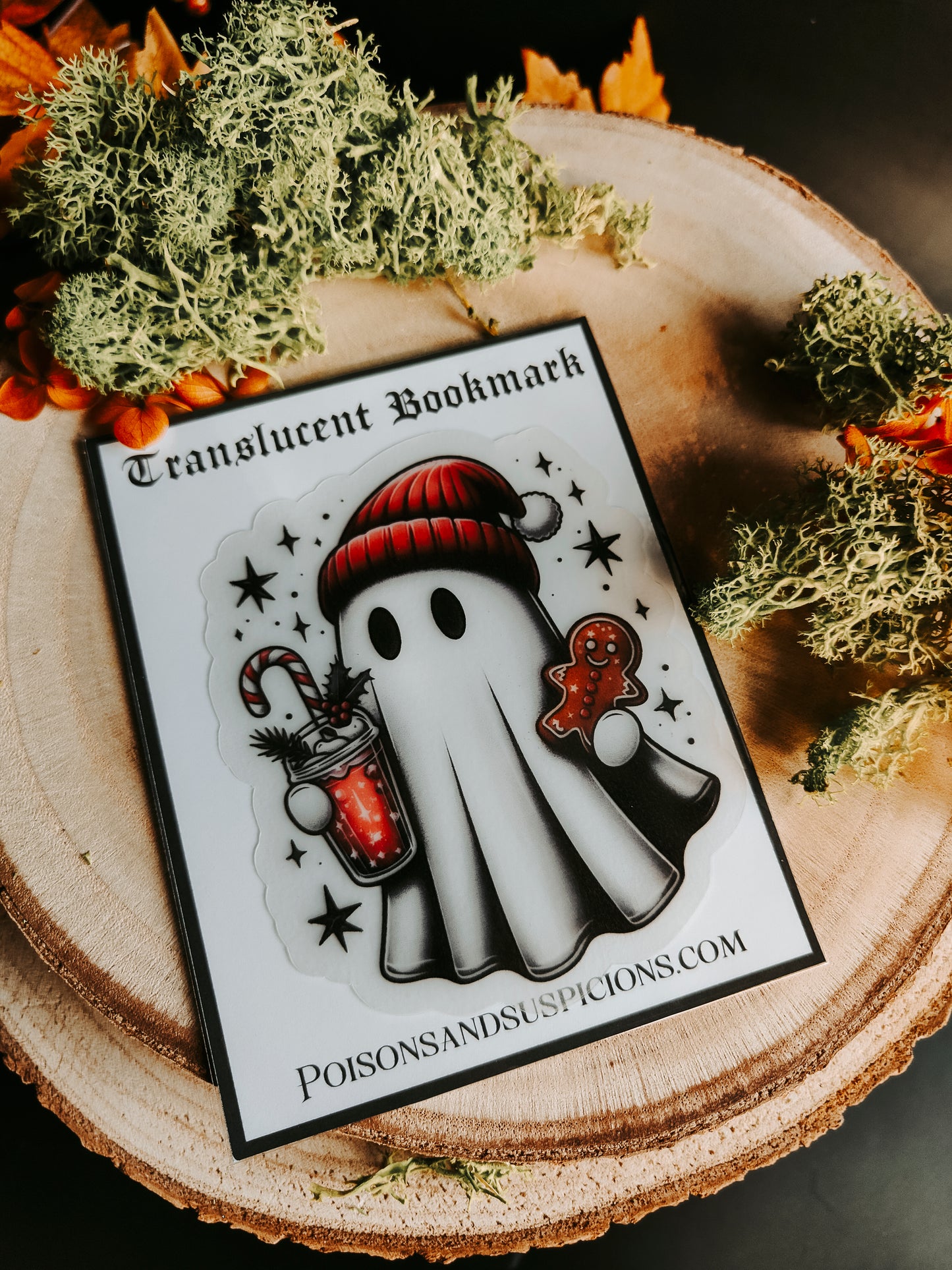 Translucent Bookmark "Ghost of Christmas"