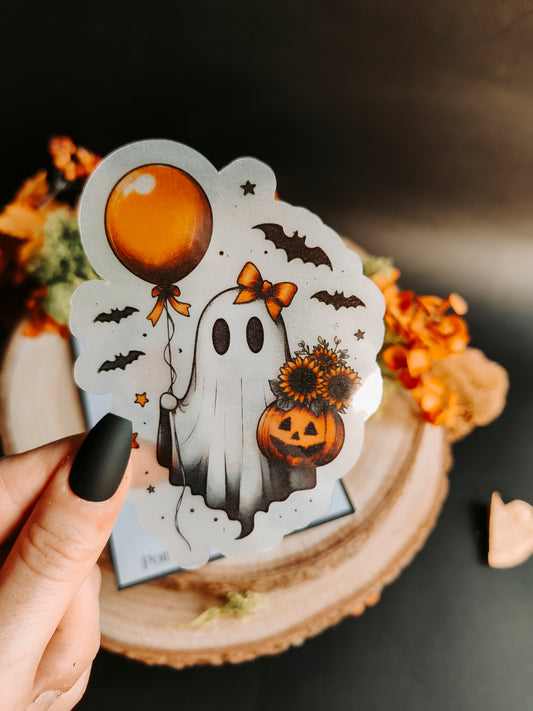 Translucent Bookmark "Ghost Balloon"