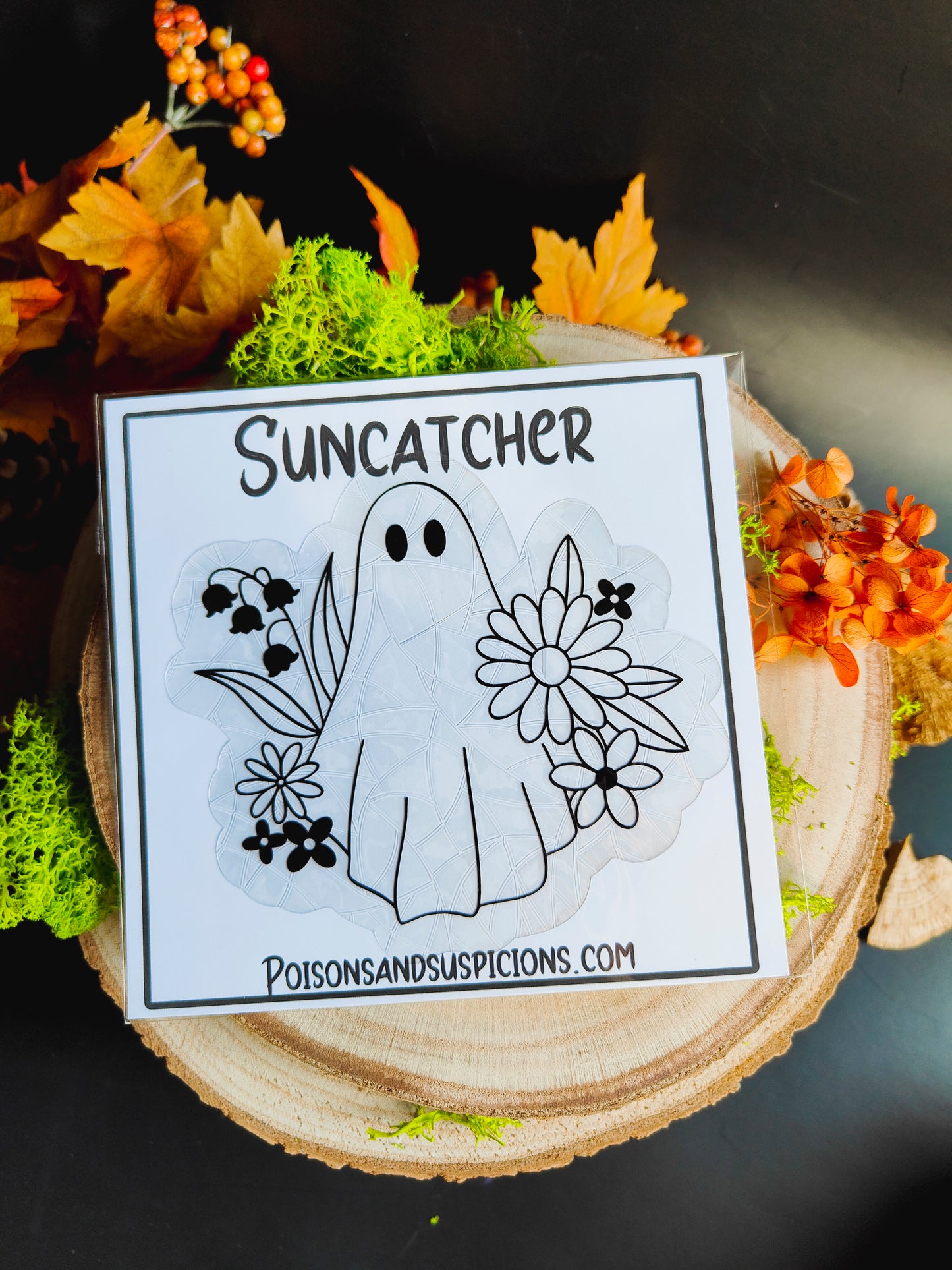 Suncatcher "Flower Ghost"