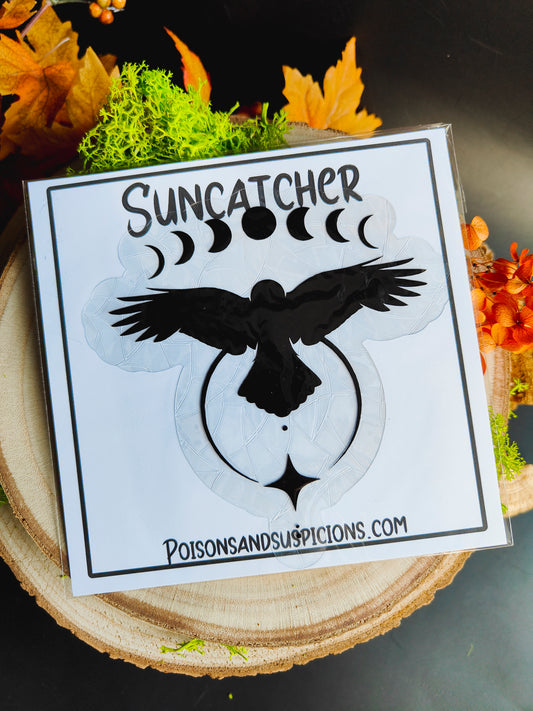 "Raven" Suncatcher