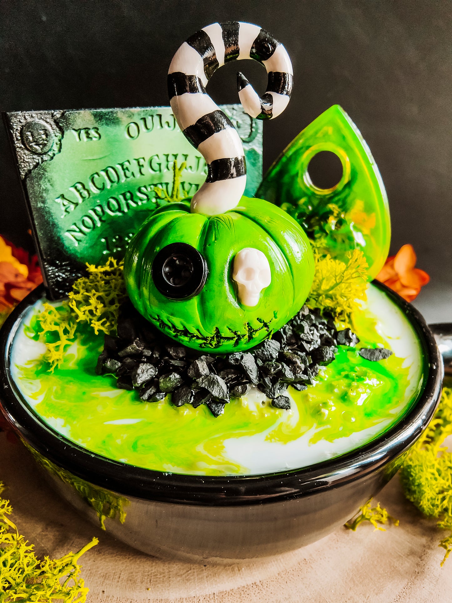 Pumpkin in its Vintage Pan - Beetlejuice Edition