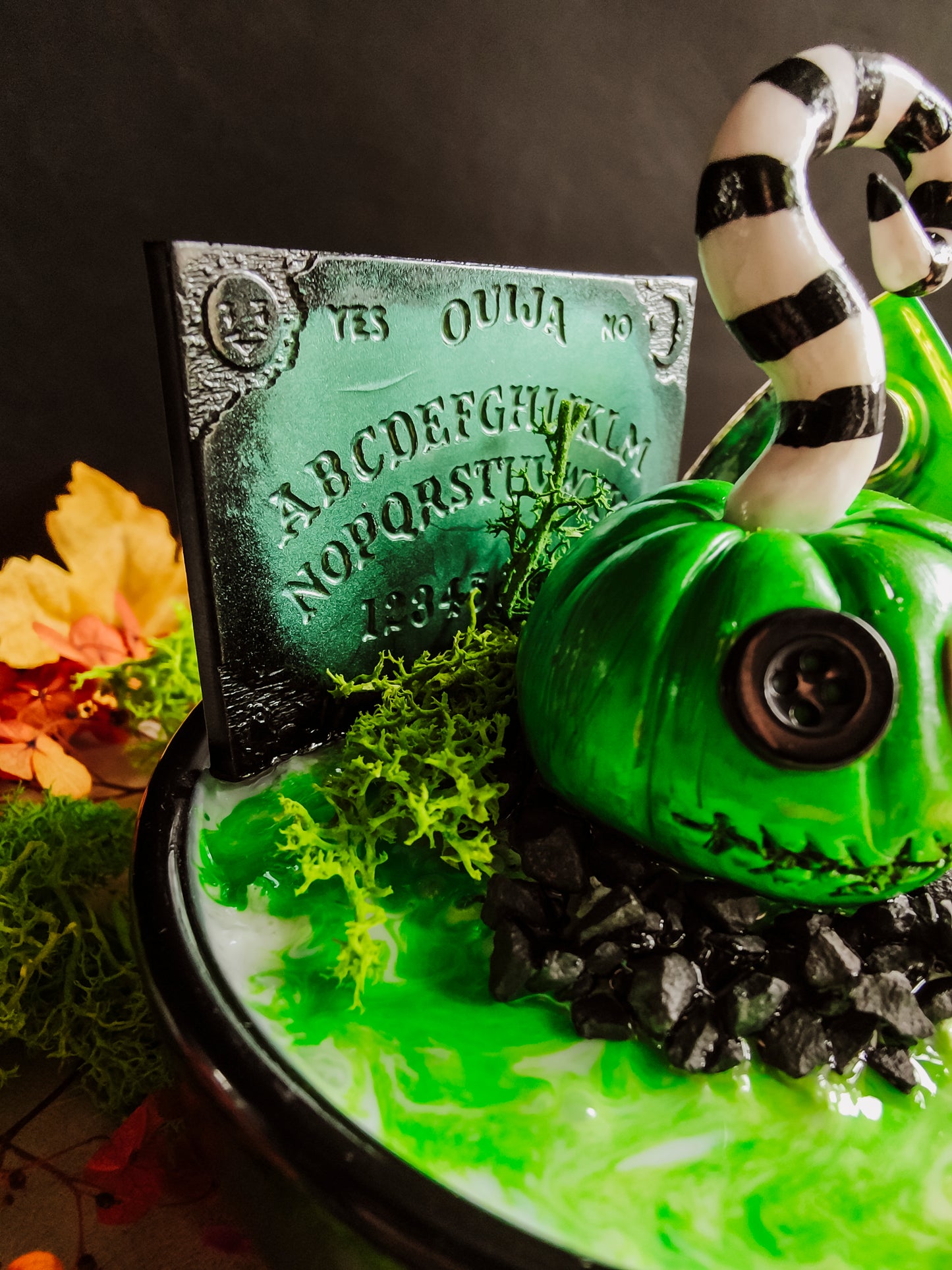 Pumpkin in its Vintage Pan - Beetlejuice Edition