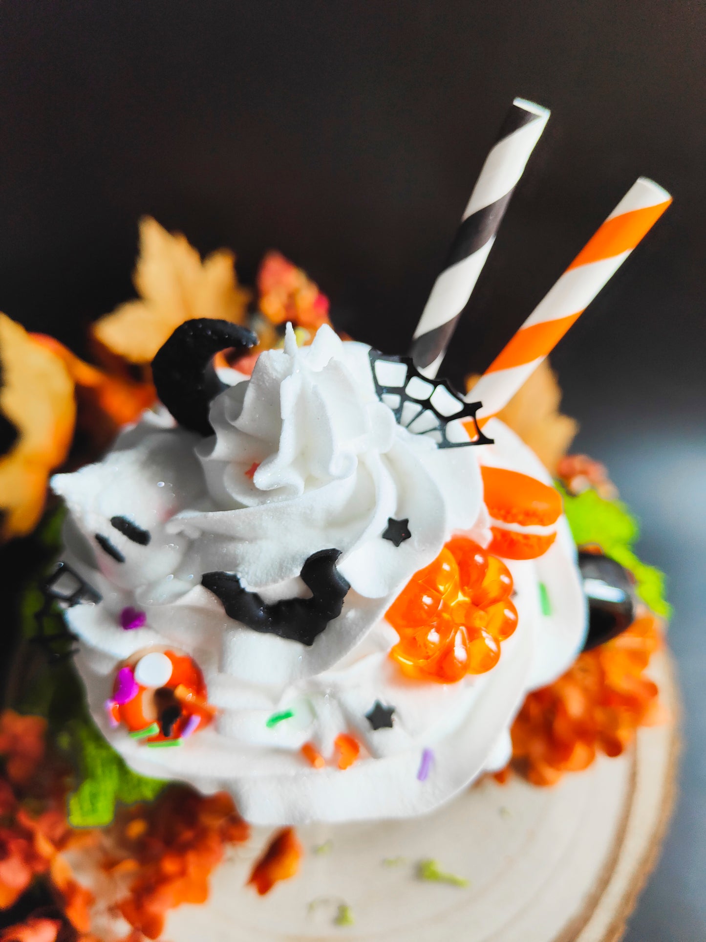 Spooky Chantilly Cup - Halloween - Black